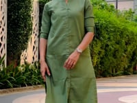 Classy Jam Cotton Kurta Set For Office Wear