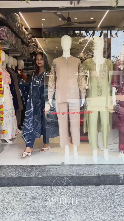 Pure Cotton 3 Piece Suit Set With Dupatta