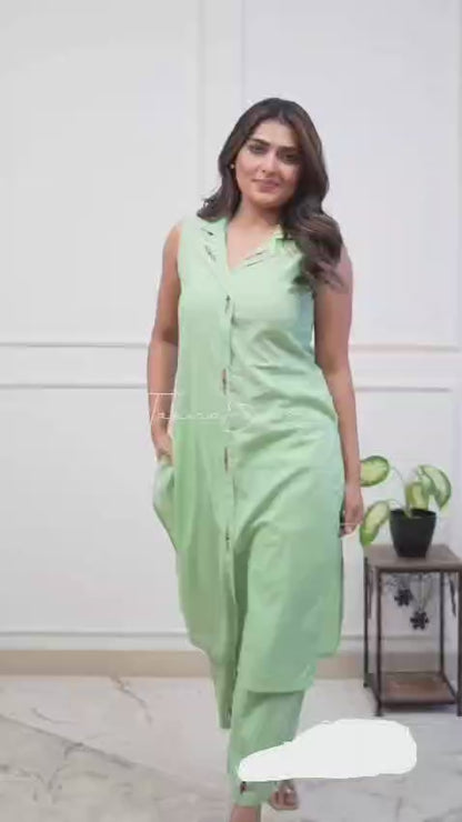 Pure Cotton Modern Kurta Set