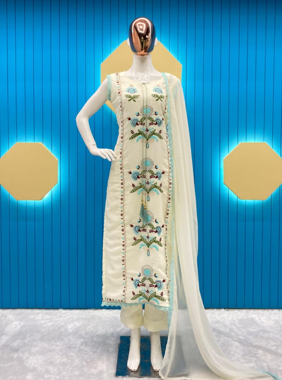 Designer Georgette 3 piece set