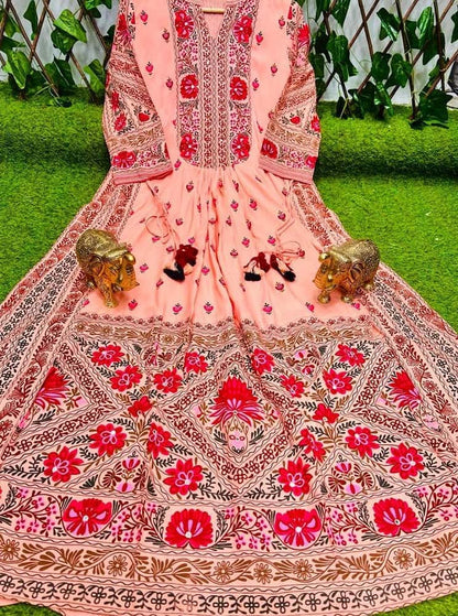 Cotton Rayon Side Slit Dress