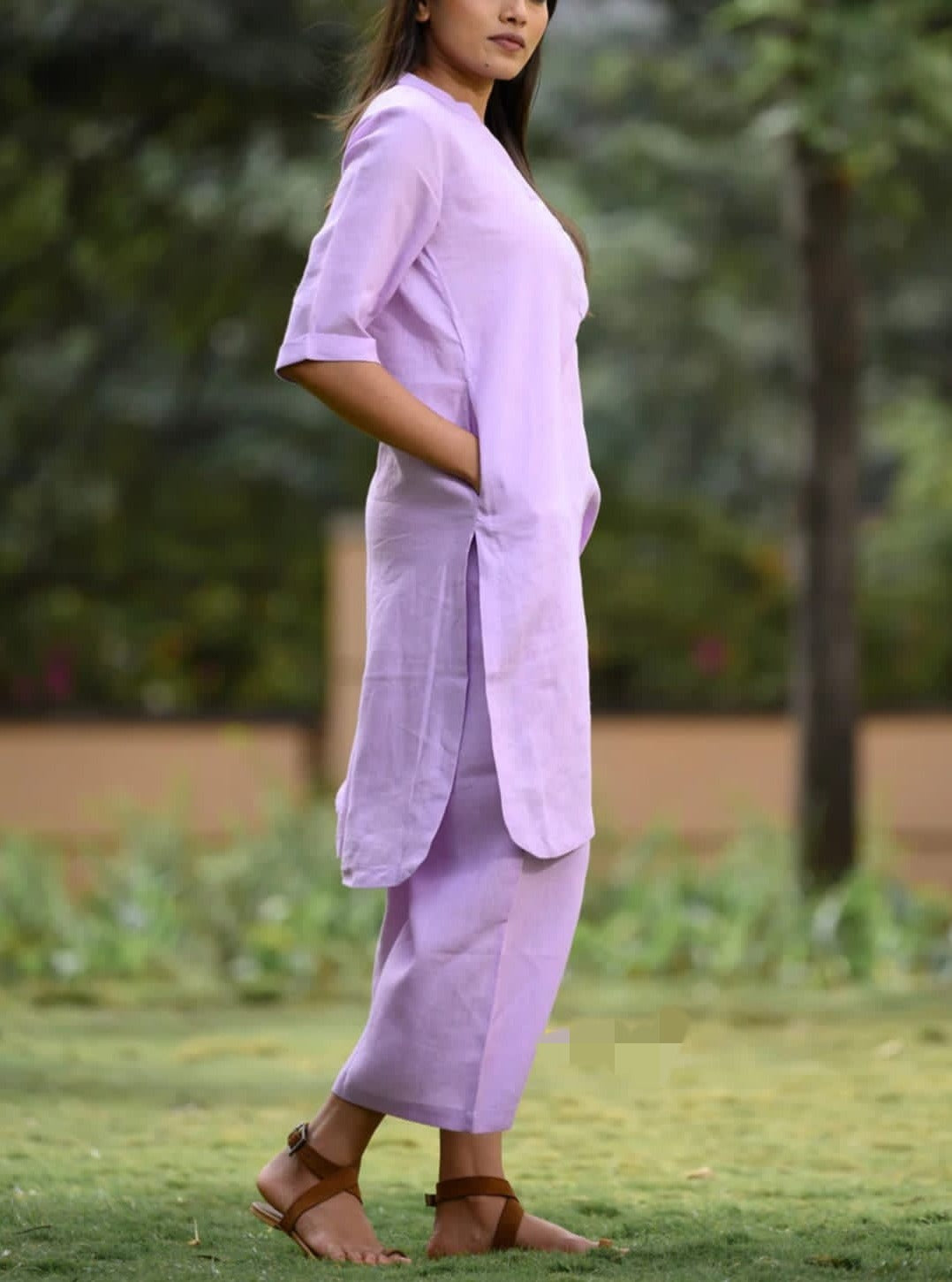 Cotton Flex Office Wear Co-Ord Set