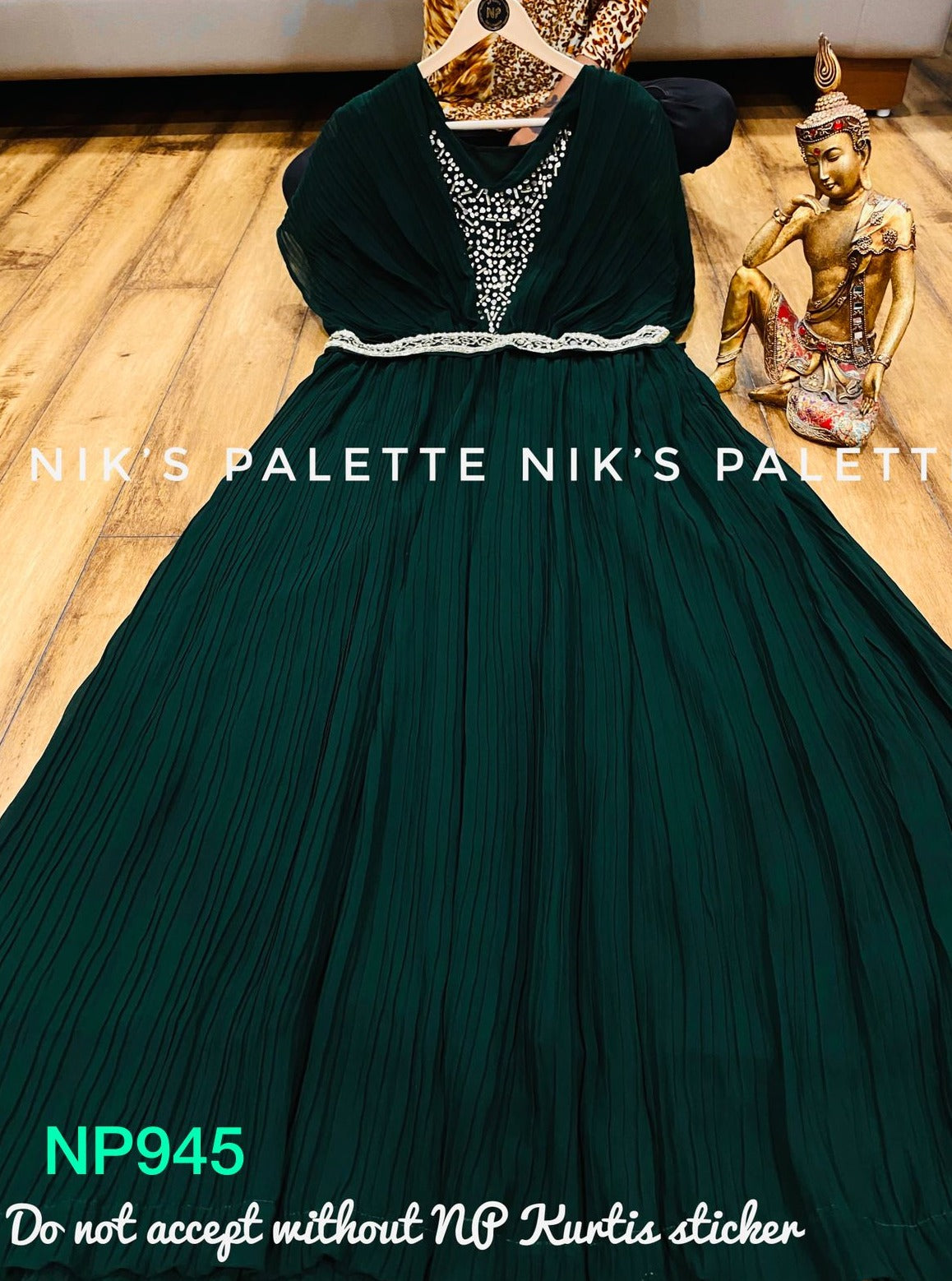 Flutter Sleeve Maxi Dress with Belt